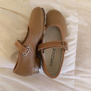 Capezio Tan Mary Jane Tap Shoes for Kids